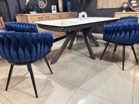 (R/K) Stół Henders& Hazel Vegas 170+ 60 x 100 cm ceramika na szkle hartowanym