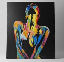 Ręcznie malowany obraz 140 x 120 cm