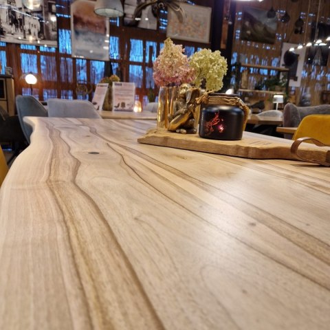 Stół Jadalniany Dakota 200x98 cm - Lity Orzech, Noga Pająk