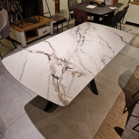 (T#2) Stół Henders& Hazel Vegas 200+ 80 x 100 cm ceramika na szkle hartowanym