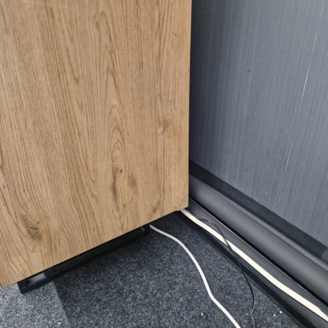 (T, defekt) Komoda H&H AVALON/ Avalox 200 cm natural LED VINTAGE OAK