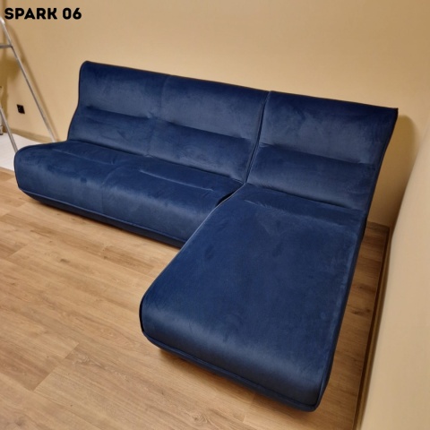 Tkanina/ materiał Obiciowa SPARK - Matowy Welur Plamoodporny (Petproof & Waterproof)