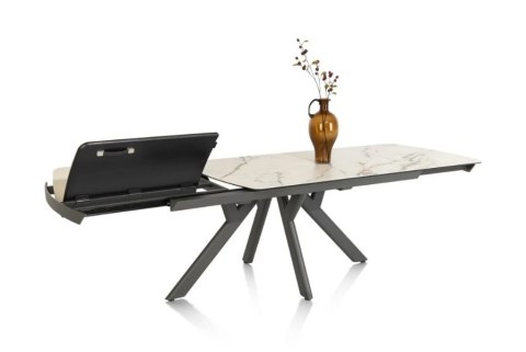 [M, Defekt #2] Stół Henders& Hazel Vegas 170+ 60 x 100 cm ceramika na szkle hartowanym