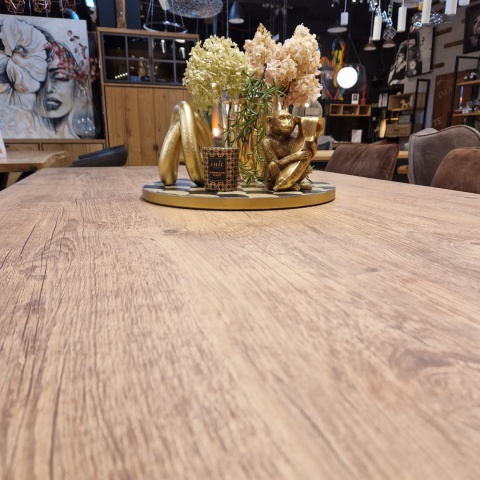 [R, od ręki] Stół Rozkładany Perth 200-280 cm - Barnwood Primo Laminato | Happy@Home