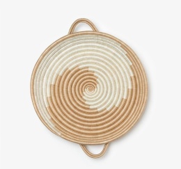 Misa/ Miska/ Taca Pleciona Zera Woven Tray – Sizalowa Dekoracja Ścienna i Stołowa