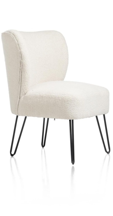 [K] Fotel Wypoczynkowy Maud – Tkanina Bouclé z Recyklingu (Coco Maison)