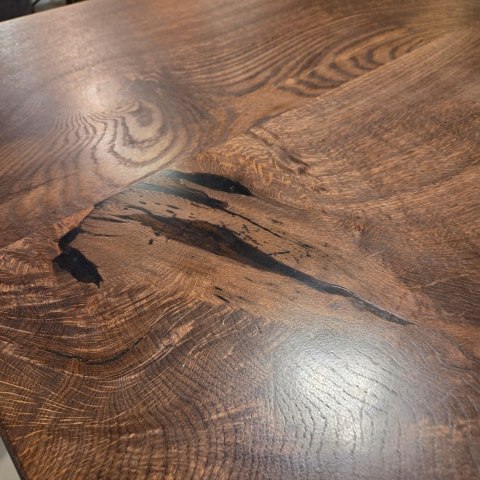 Stół Jadalniany Massivo - Lity Dąb 5 cm (Noga Pająk)