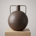 Wazon Metalowy Nox 28 cm - Brąz / Kulisty | Coco Maison
