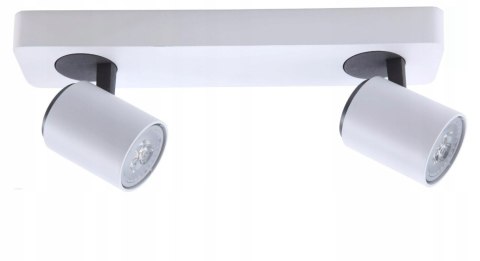 Lampa przysufitowa TOM Alclara aluminium biały mat Lampa przysufitowa TOM Alclara aluminium biały mat