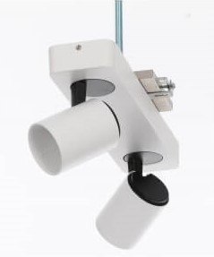 Lampa przysufitowa TOM Alclara aluminium biały mat Lampa przysufitowa TOM Alclara aluminium biały mat