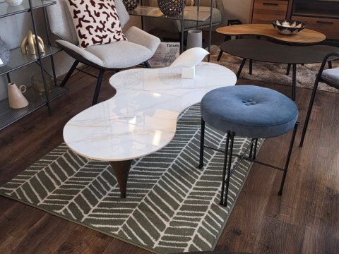 Designerski Stolik Kawowy COCO maison Montana - Blat ze Spieku Palisandro, 139 cm