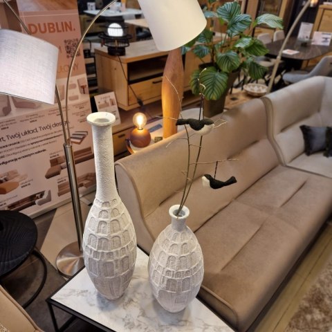 Ekskluzywny Wazon Podłogowy COCO maison Dora - White Elegance 102 cm