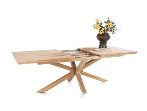 [K, od ręki] Stół rozkładany Nyborg/ Metalox Henders& Hazel 190-240 cm dąb organiczna krawędź