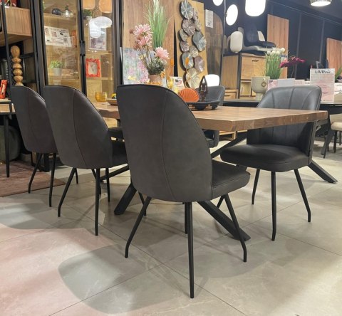 Krzesło jadalniane LEO - wybór tapicerki