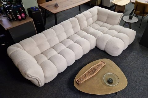 Luksusowa Sofa Narożna Bellagio - "Chmura" w Twoim Salonie (300 cm) WYBÓR TAPICERKI