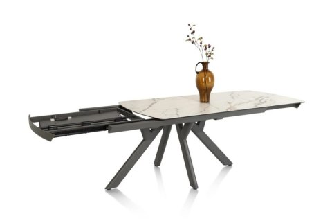 [M, Defekt #1] Stół Henders& Hazel Vegas 170+ 60 x 100 cm ceramika na szkle hartowanym