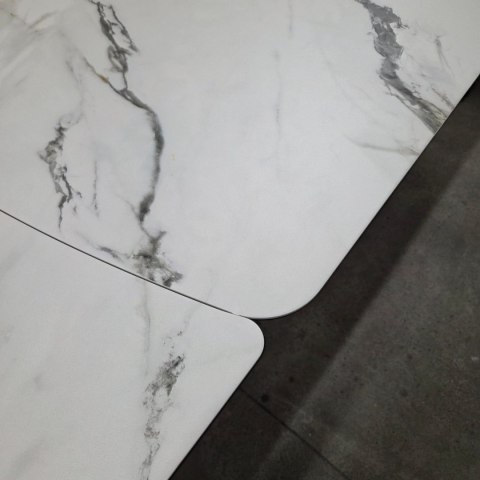 [M, Defekt #1] Stół Henders& Hazel Vegas 170+ 60 x 100 cm ceramika na szkle hartowanym