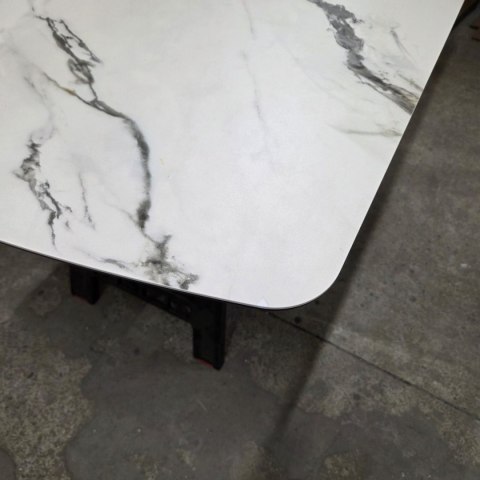 [M, Defekt #1] Stół Henders& Hazel Vegas 170+ 60 x 100 cm ceramika na szkle hartowanym