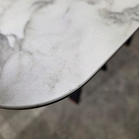 [M, defekt #1] Stół Henders& Hazel Vegas 200+ 80 x 100 cm ceramika na szkle hartowanym