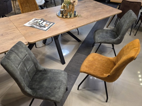 [R, od ręki] Stół Rozkładany Perth 200-280 cm - Barnwood Primo Laminato | Happy@Home