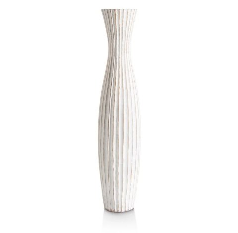 Mała Waza Dekoracyjna COCO maison Milou - Biała, 65 cm