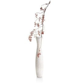 Średnia Waza Dekoracyjna COCO maison Milou - Biała, 65 cm