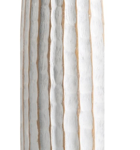 Średnia Waza Dekoracyjna COCO maison Milou - Biała, 65 cm