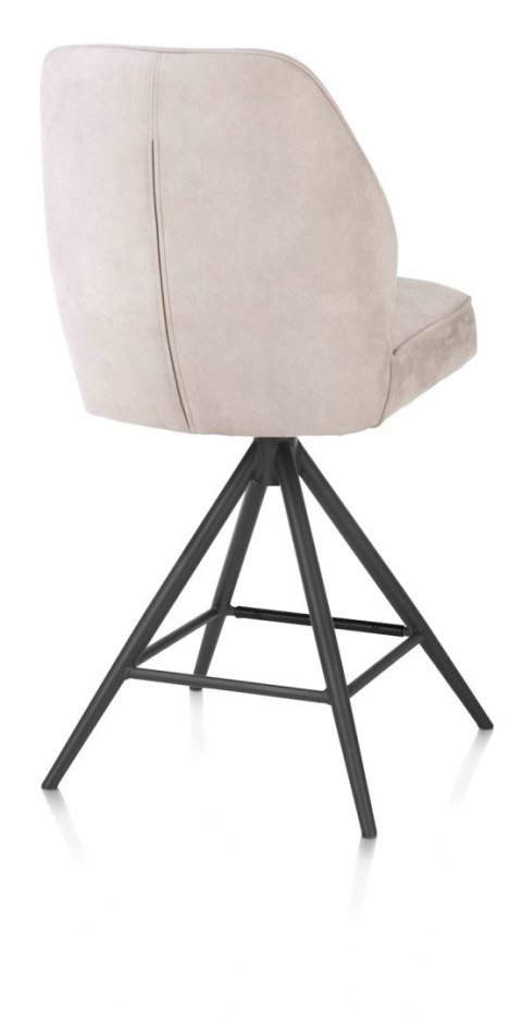 [na zamówienie] Hoker Obrotowy Bell 68 cm - Jasnoszara Mikrofibra Kiezel, Sprężyny Kieszeniowe