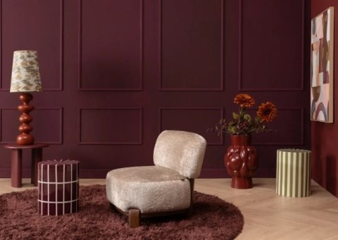 Abażur 35x46 cm - Zielony Welur - COCO maison