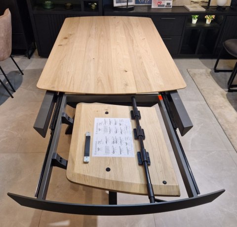 (K, okazja) Stół rozkładany Novello Xooon 170+ 60 x 100 cm