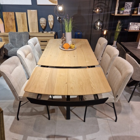 (K, okazja) Stół rozkładany Novello Xooon 170+ 60 x 100 cm