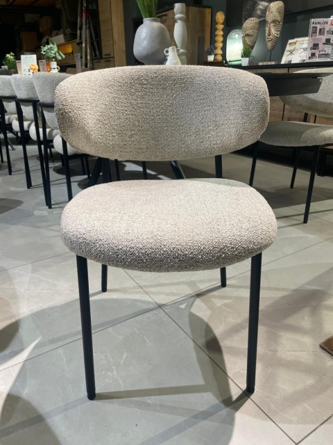 Krzesło JONA Kiezel - COCO maison - Stylowy Minimalizm i Wygoda