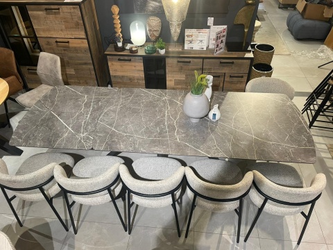 Krzesło JONA Kiezel - COCO maison - Stylowy Minimalizm i Wygoda