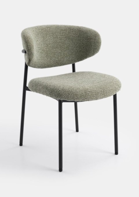 Krzesło JONA Olijfgroen - COCO maison - Naturalny Styl i Wygoda| Oliwka