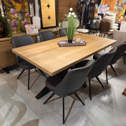 Krzesło obrotowe IAN Antracyt- Henders & Hazel - Mikrofibra Pala