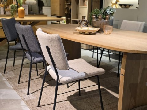 Krzesło Xooon Tatum Jasna plecionka