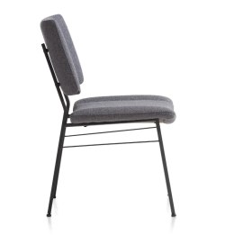 Krzesło Xooon Tatum Szara plecionka