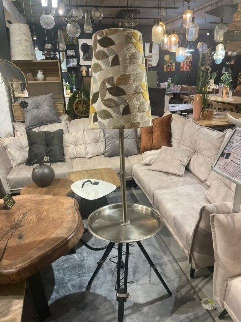 Lampa Podłogowa TRUE LIGHT ze stolikiem