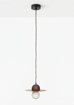 Lampa wisząca UFO Single 25 cm - Walnootlook & Glass - COCO maison