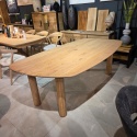 [K, od ręki] Stół Jadalniany AZULO 210 cm - Massief Eiken / Natural Sand