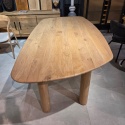 [K, od ręki] Stół Jadalniany AZULO 210 cm - Massief Eiken / Natural Sand