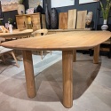 [K, od ręki] Stół Jadalniany AZULO 210 cm - Massief Eiken / Natural Sand