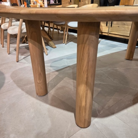 [K, od ręki] Stół Jadalniany AZULO 210 cm - Massief Eiken / Natural Sand