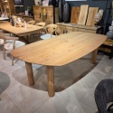 [K, od ręki] Stół Jadalniany AZULO 210 cm - Massief Eiken / Natural Sand