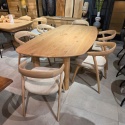 [K, od ręki] Stół Jadalniany AZULO 210 cm - Massief Eiken / Natural Sand