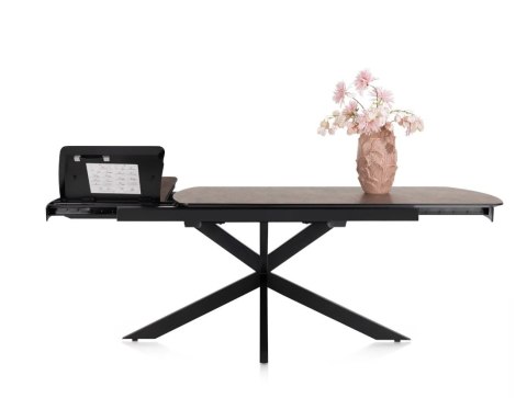 [K] Stół rozkładany PAVALON 140-190 cm - Kolor Roest (Rdza) - HPL