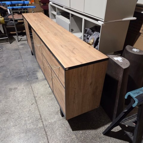 (M, defekt) Komoda 230 cm H&H AVALON/ Avalox natural VINTAGE OAK