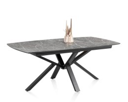 (M, od ręki) Stół Rozkładany PALACE 190-250 cm - Light Grey Marble / HPL jasnoszary