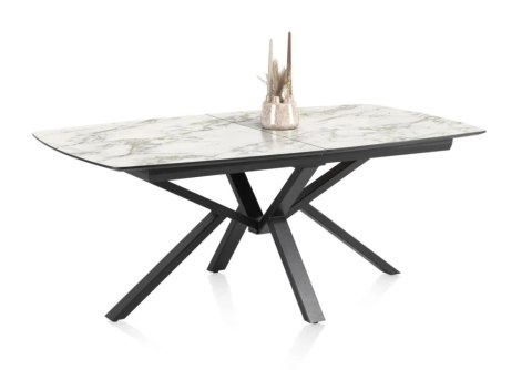 [M, od ręki] Stół Henders& Hazel Palace 190+ 60 x 110 cm biały centralna noga