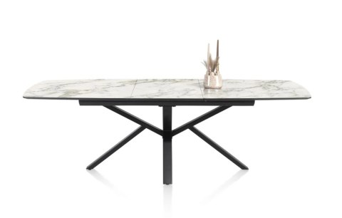 [M, od ręki] Stół Henders& Hazel Palace 190+ 60 x 110 cm biały centralna noga